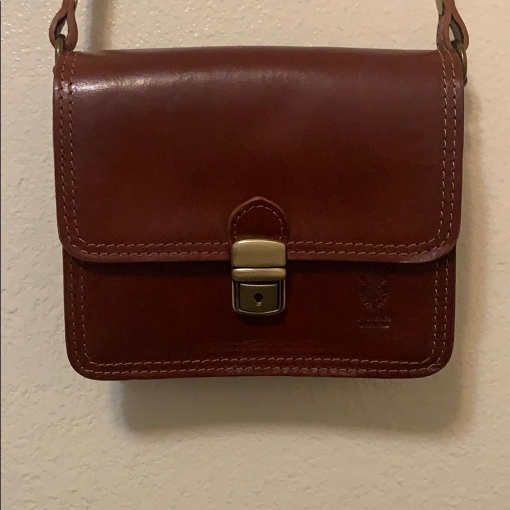 Real Italian leather purse